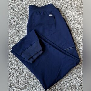 Figs Blue Track Pants with Tailored Fit